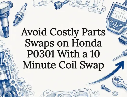 Avoid Costly Parts Swaps on Honda P0301 With a 10 Minute Coil Swap