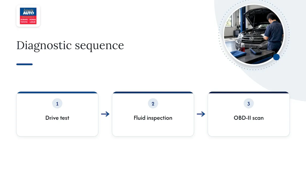 Why Integrityautoinc is the next step for Honda CVT judder — overview diagram