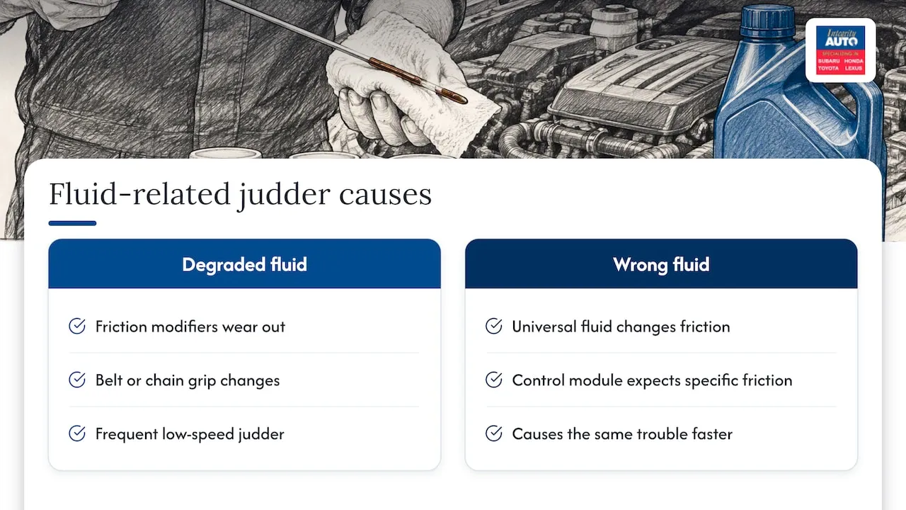 Degraded or incorrect fluid — overview diagram